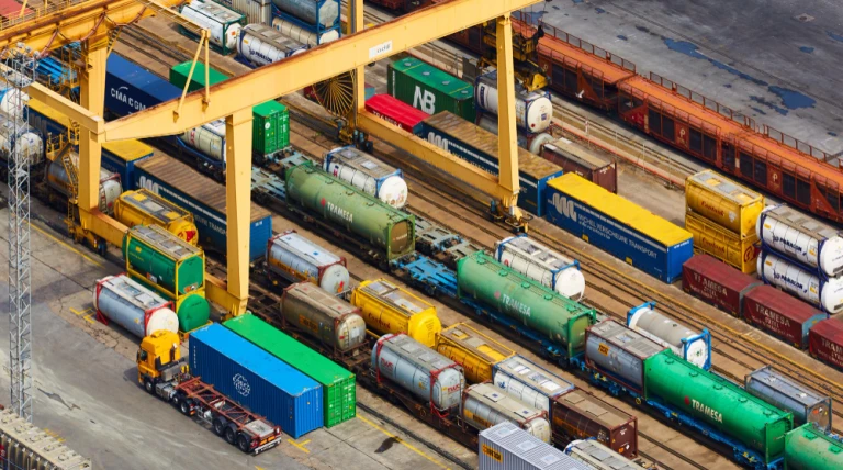 barcelona-spain-april-8-2019-aerial-view-industrial-port-mare-combinato-sl-trucks-load-railway-station.webp